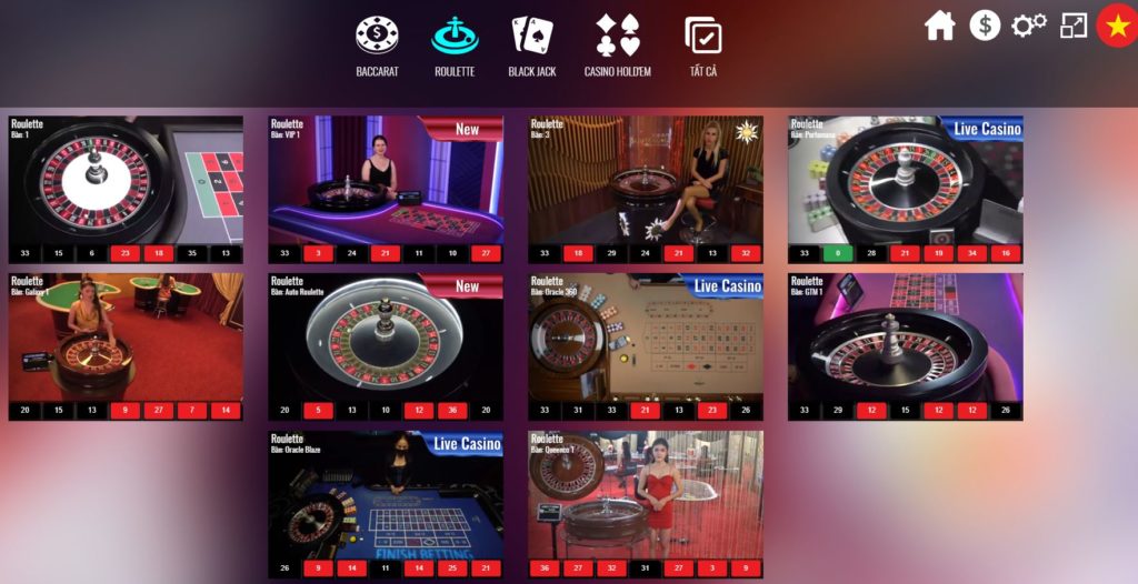 Casino Roulette tại Oxbet